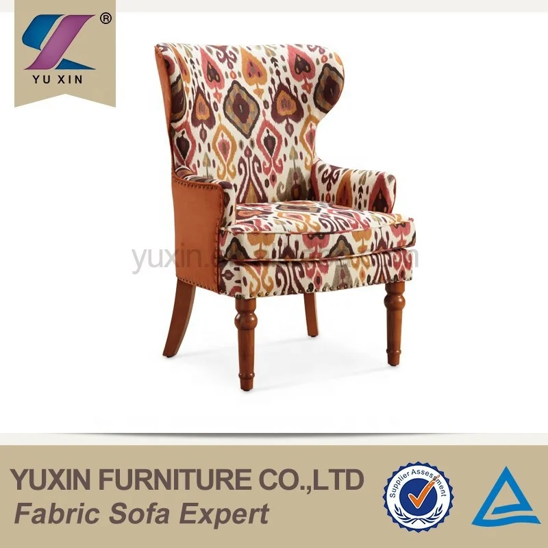 New Design Comfortable Modular King Chairs Set European Style Wood Armchair for Living Room Sofa for Home Furniture Chair