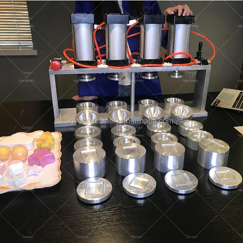 2025 New Design Multi Low Cost Pneumatic at Home Manual Bath Bomb Hand Press Machine Making Machine