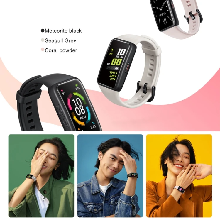 Original Huawei Honor Band 6 Nfc Version Android Smart Watch 50m Waterproof  Sport Reloj Fitness Bracelet - Buy Honor Band 6,Huawei Honor Band 6,Reloj  Smart Watch Product on Alibaba.com
