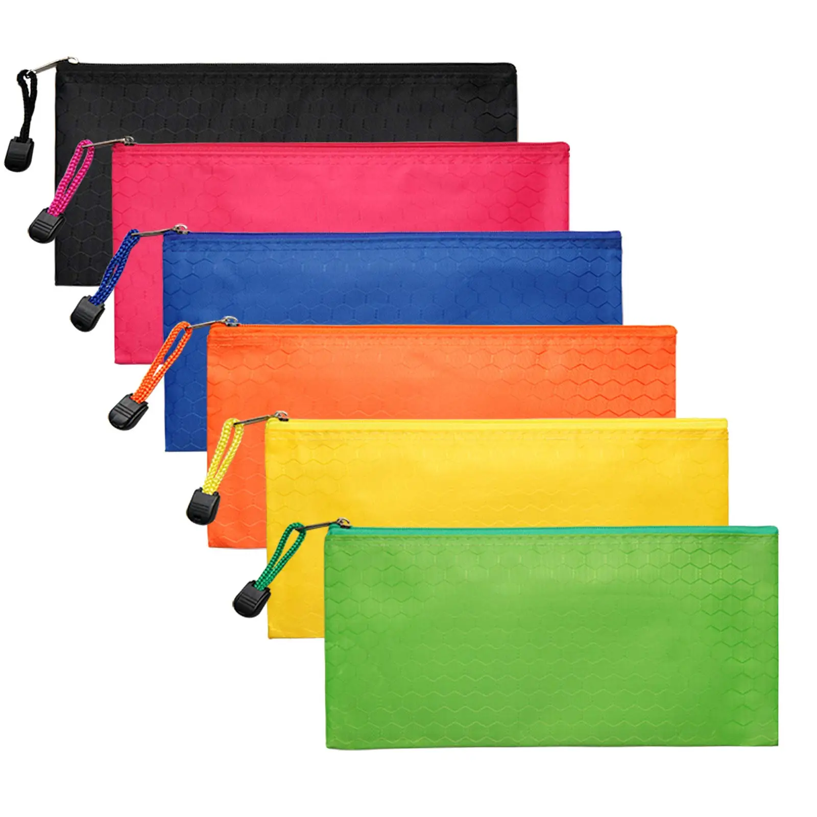Gelory Custom Zipper Pencil Pouches Small Zipper Stationery Bags