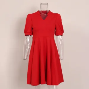 Hot Sales GGFRIDAY Dresses V Neck Short Sleeve Women's Club Dress