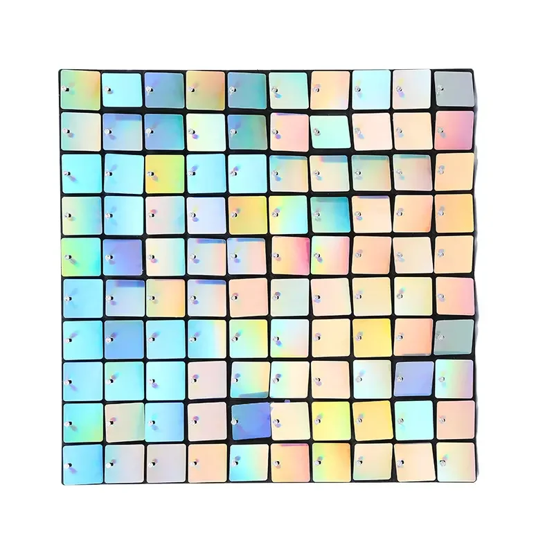 Hot Sale Wedding Backdrop Decorations Shiny Sign Background Shimmer Wall Sequin Wall Panel for Party