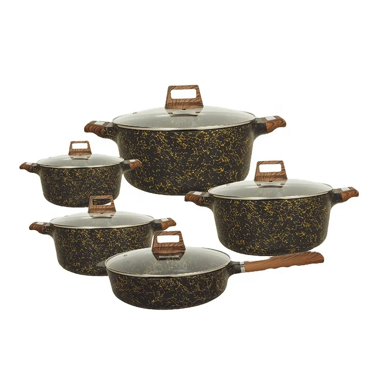 High Quality Ceramic Non Stick Pot Set,wholesale Non Stick Cookware Sets