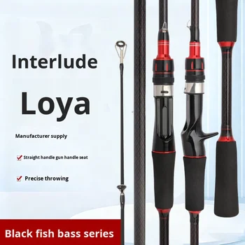 Lure Rod EVA Handle Spinning Reel Gun Water Drop Reel Cross-Border Carp Black Lure Fishing Rod Medium Action – Rod – view 4