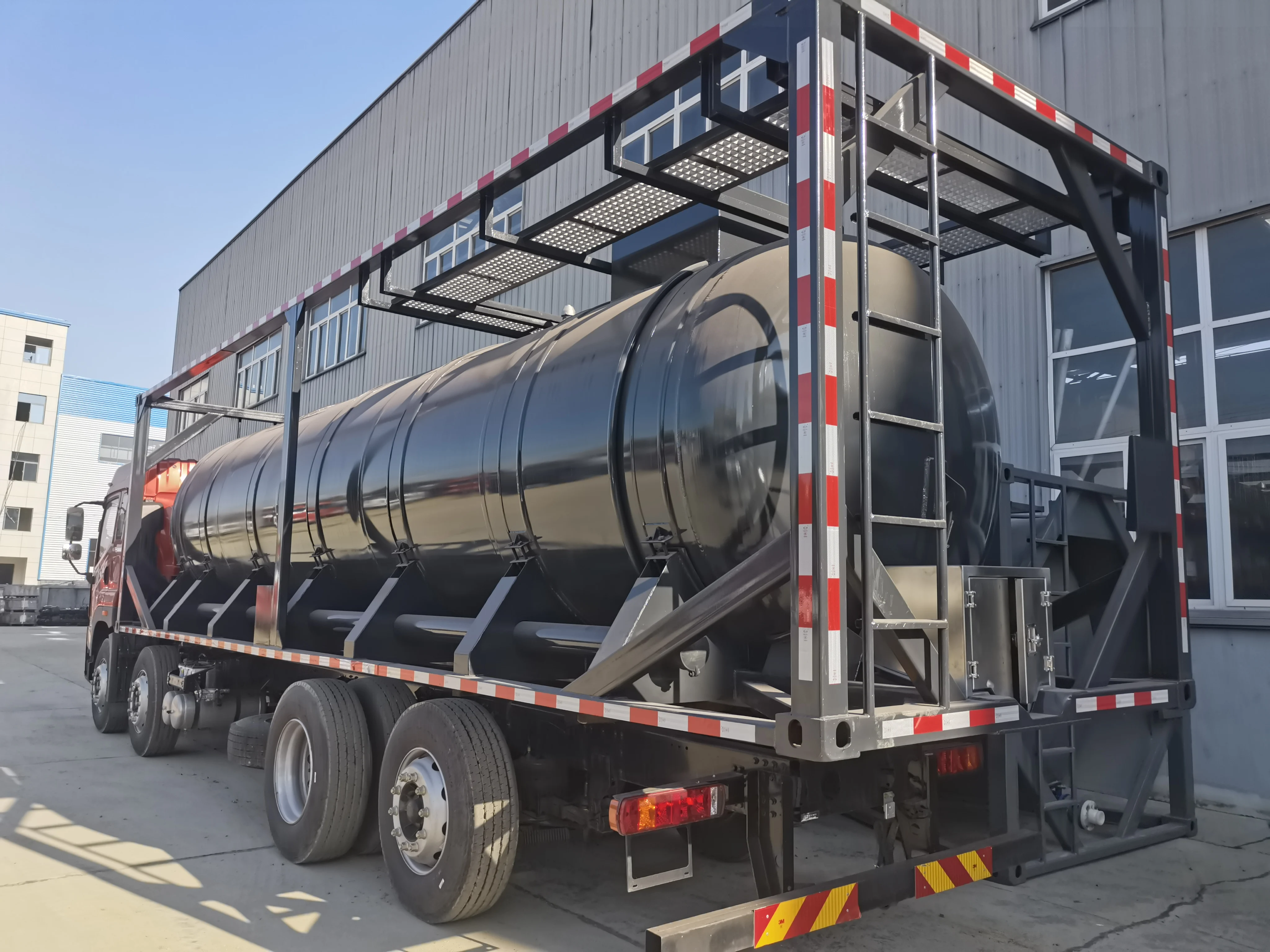 Selling 2000l All Aluminum Nitric Acid Tank Container Pure Aluminum ...