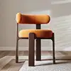 Velluto arancione noce rovere