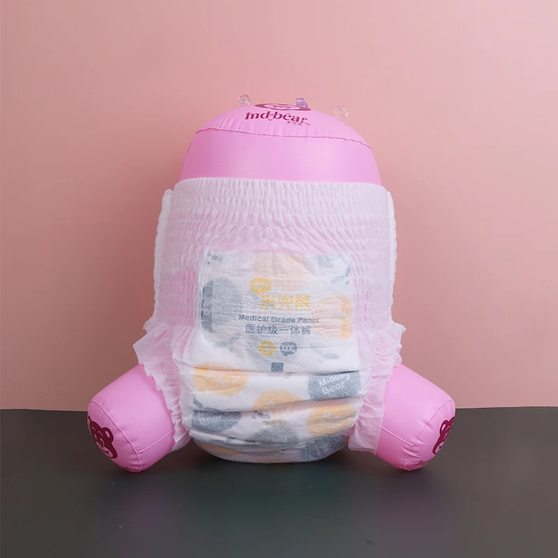 2023 Herun Factory Oem Diapers Baby Disposable Wholesale Nappies