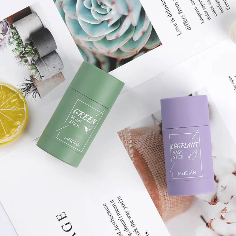 Private Label Effective Deep Clean Green Tea Cleansing Mask Whitening Cleansing Green Tea Mask Stick for Face