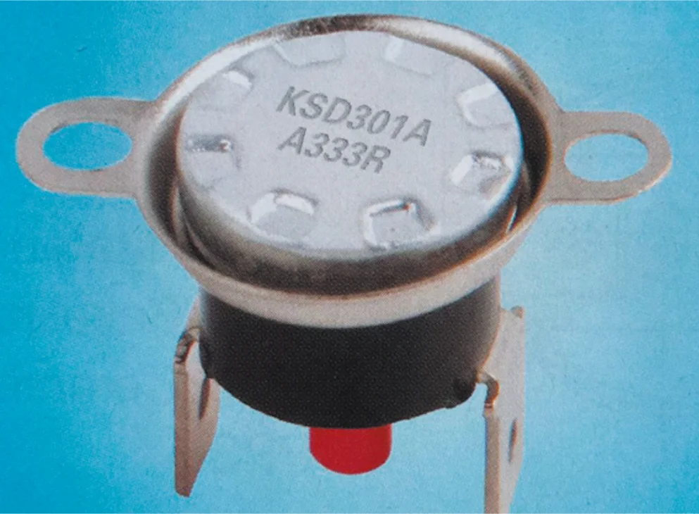KSD301A Series Snap Action Thermostat Electric Gas Solar-Accommodating Temperature Controls for Cars Garages Households