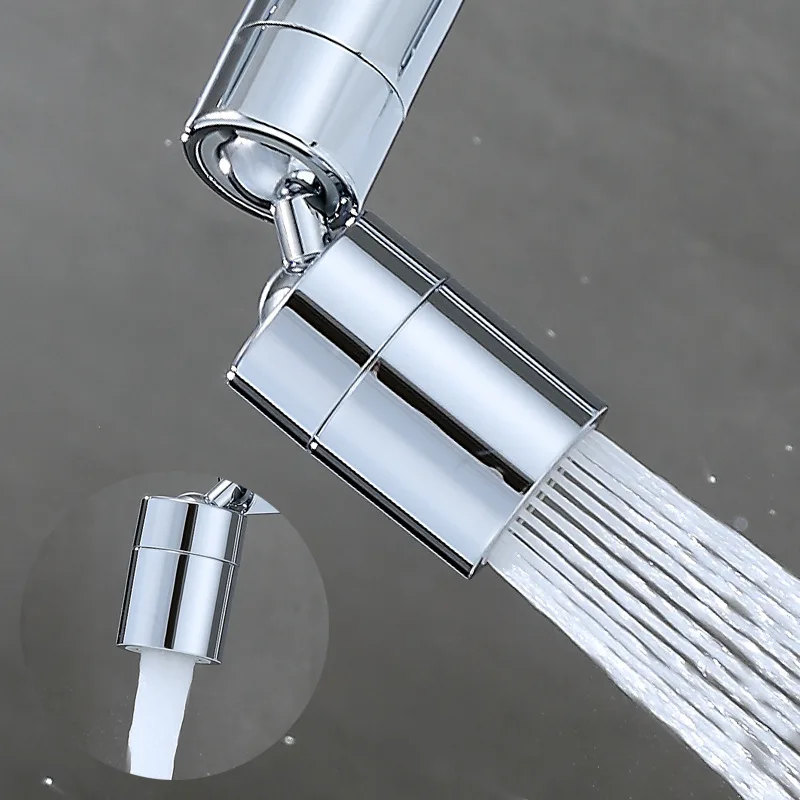 Dual Function Tap Aerator Big Angle Kitchen Sink Faucet Aerator 360 Degree Swivel Faucet Sprayer Bubble