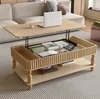 Rectangle+ 47.24'' Natural Wood