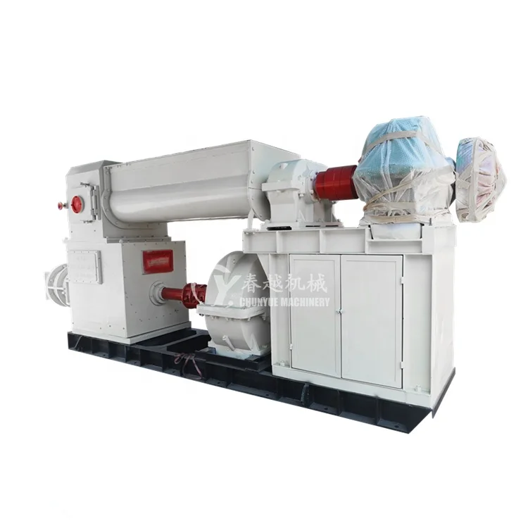 Vacuum Extruder Auto Fully Automatic Burned Red Mud Soil Clay Brick Making Machine