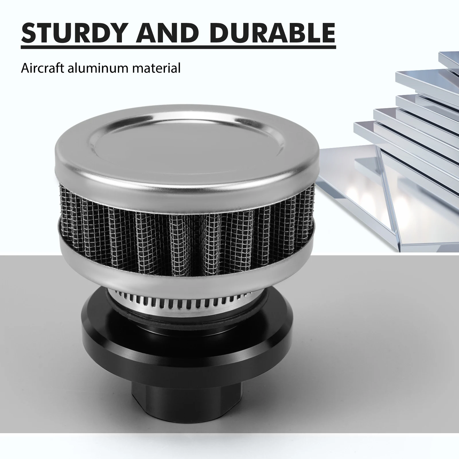 Bevinsee N54 Aluminium Oil Fill Crankcase Breather Cap Cover For Bmw