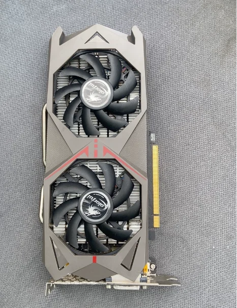 Used Colorful GeForce GTX 1060 5GB GDDR5 Gaming Graphics Card with
