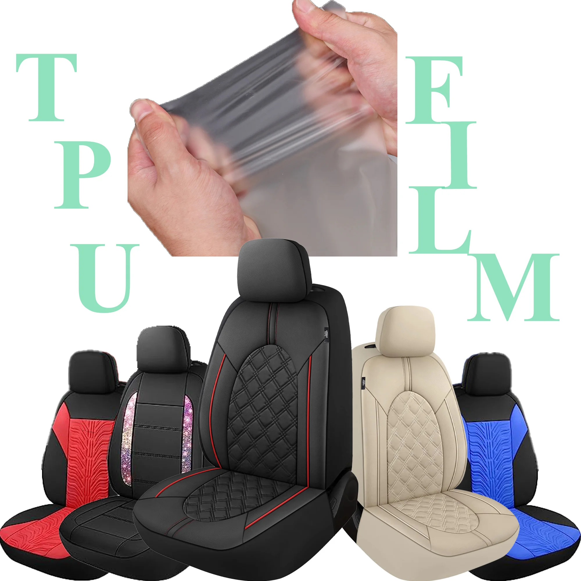 Производитель HUANLONG ТПУ-пленка Экологически чистая устойчивый к царапинам для автомобильных сидений