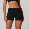 black shorts