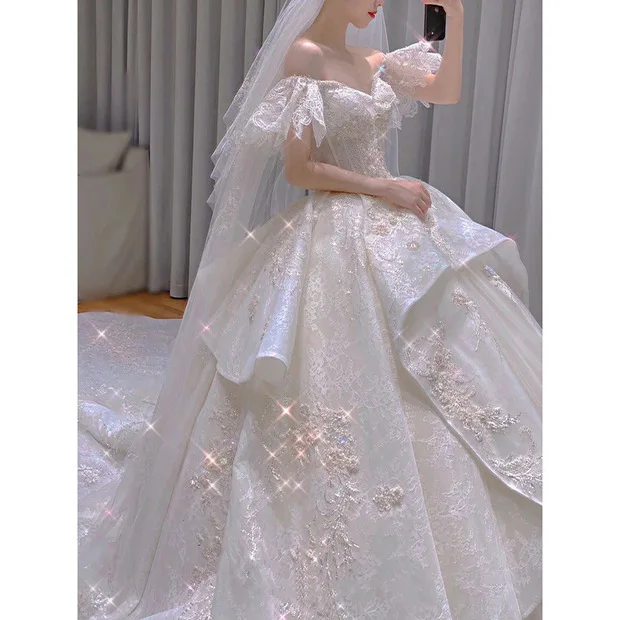 Luxury Wedding Dresses 2024 Bridal Curvy Should Off Wholesale Luxury   H2100ac9241f54f07a2df4338285149c6P 