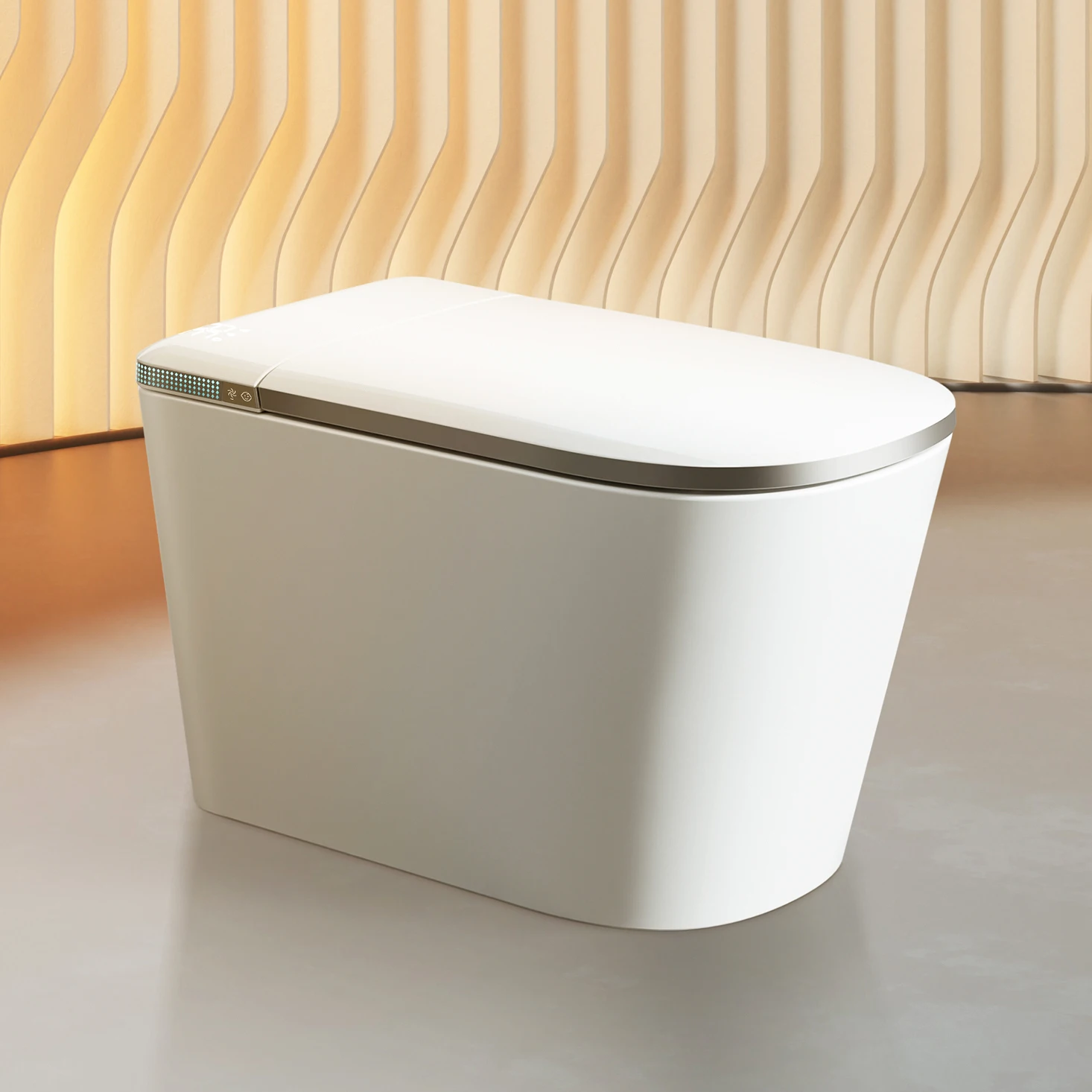 Modern inteligente Remote Electric Automatic Flush Wc Bidet One Piece intelligent Toilet Bowl Bathroom Ceramic Smart Toilets