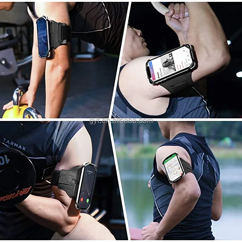 360 Rotation Sport Gym Armband Mount Arm Band Cell Phone Holder Wrist