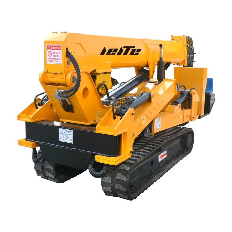 Aerial Work Spider Crane  Portable Floor Hydraulic Small Crane for Warehouse Construction Lifting Equipment Mini Hoist Cranes