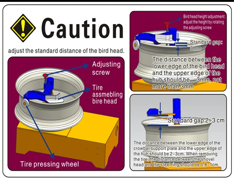 engineering vehicle tyre remove machine
