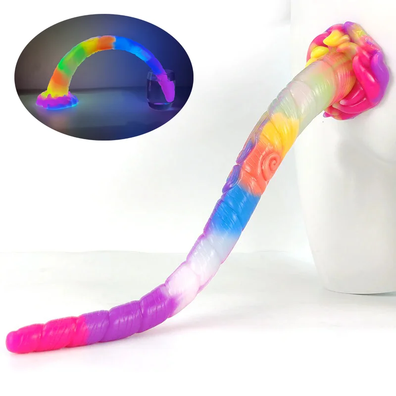 anal plug unicorn Unicorn Tails Silicone Anal Plug and Rainbow Tail main image 1