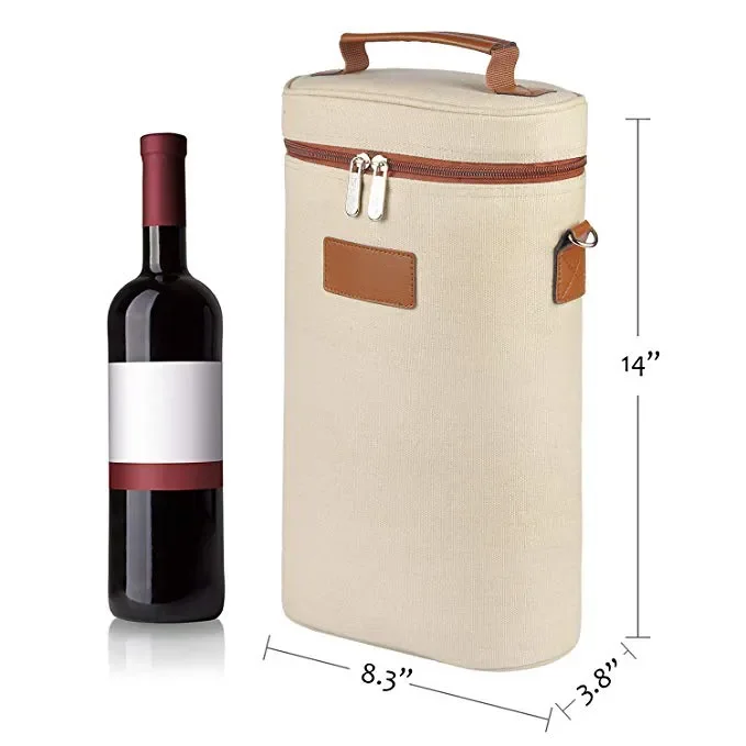 2 Bottle Wine Cooler Bag