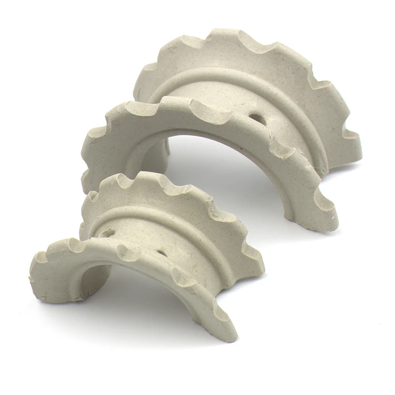 Ceramic Random Packing Supplier 25mm Ceramic Super Intalox Saddles Ring