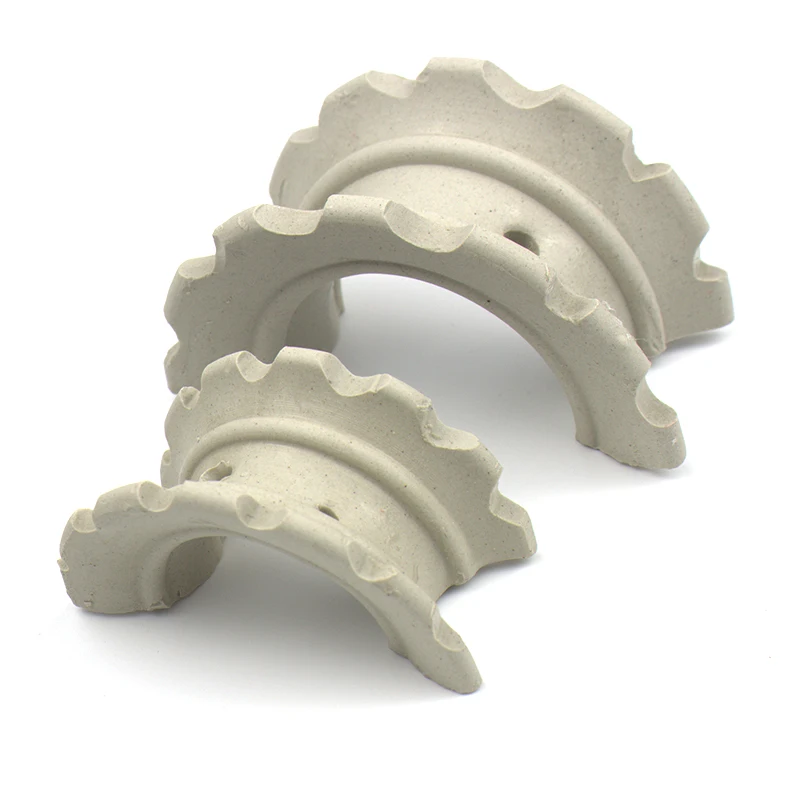 ceramic random packing supplier 25mm ceramic super intalox saddles ring