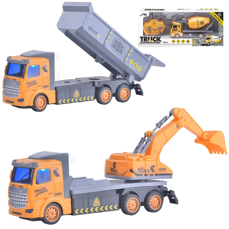 Dump Truck Oversized Remote Control Trucks 1/48 RC Car Kids Toy