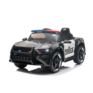 Police Cars Ride-on Motorized Toy LQ007 Drivable for Kids 2 to 4 Years Made of Durable Plastic