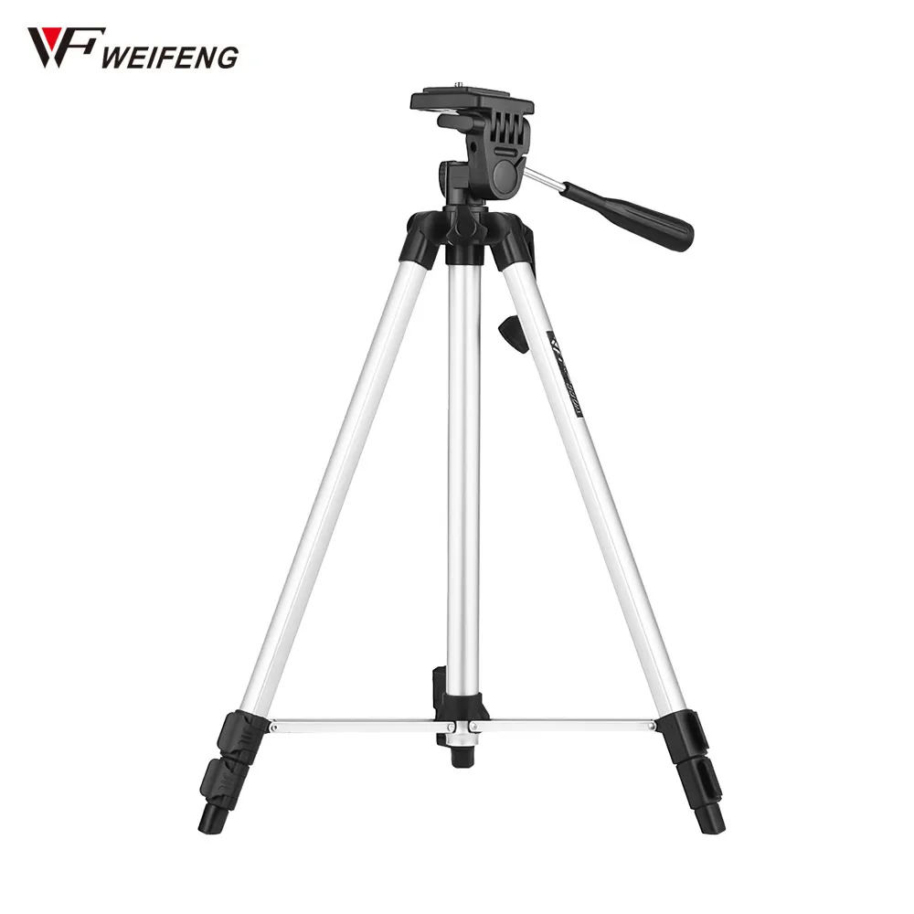 Metal Profssonal Tripod 330A Hand Rod Lifting 1355mm Max Load 3kg for DSLR Camera