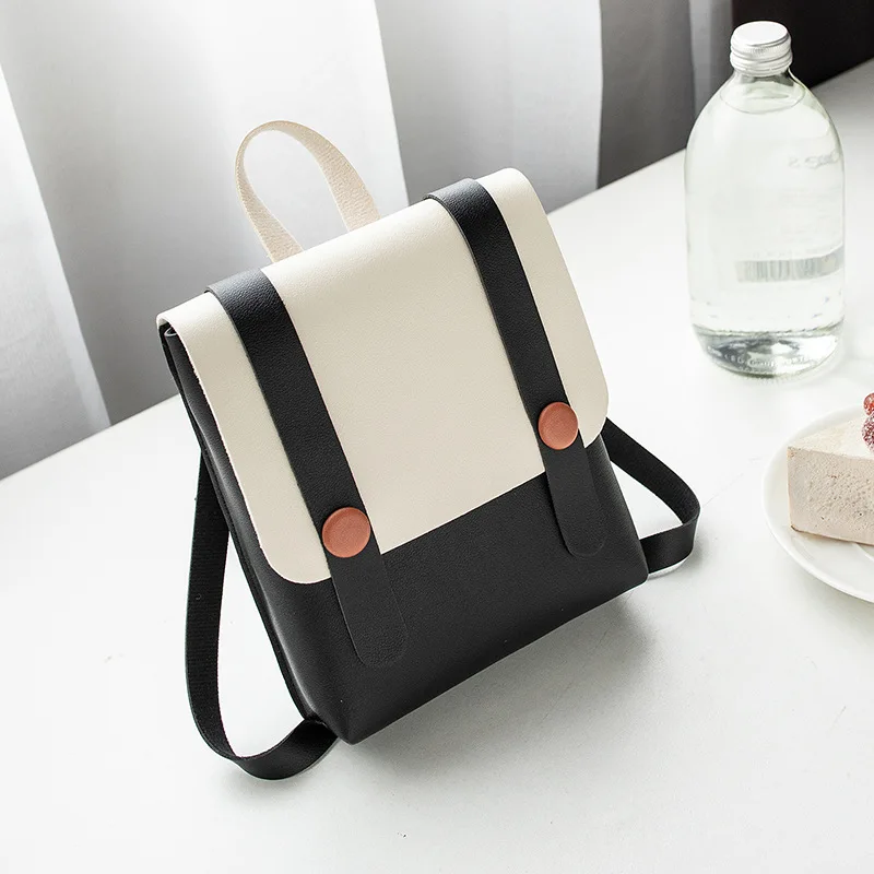 Wholesale PU Leather Women Small Backpack - Water Resistant display picture 3
