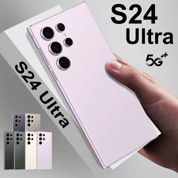 S24 Ultra 5G Smartphone with 65W Fast Charge 108MP Quad Core HD Screen Resolution CDMA & LTE Cellular