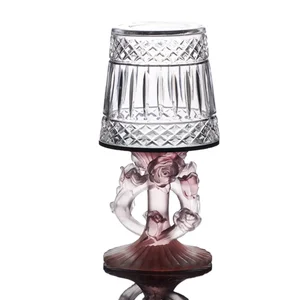 Romantic Home Bedroom Decorative Tall Marriage Ceremony Wedding Table Lamp Candle Holder Stand