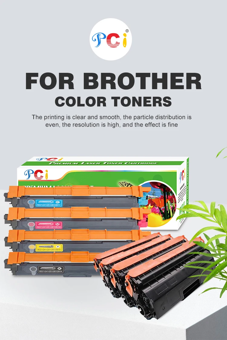 Pack de 5 toners compatibles Brother TN-247 TN247 TN243 TN-243