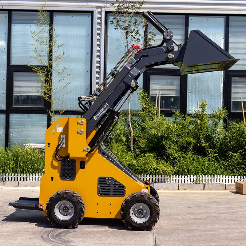Free Shipping Weight 950kg Convenient Small Sliding Loader CE/EPA/EU Certification Koop Engine Durable Mini Skid Steer Loader
