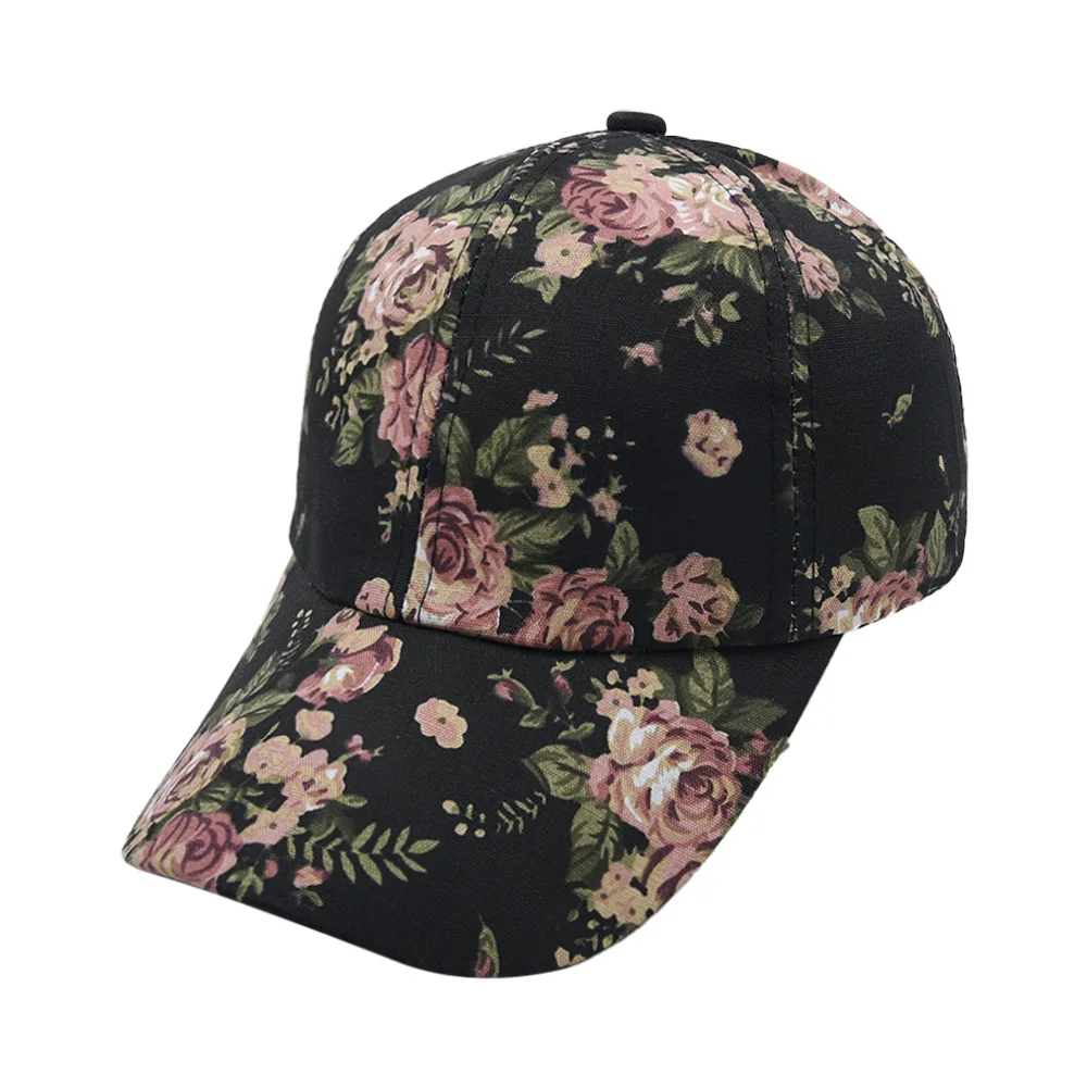 floral dad hat