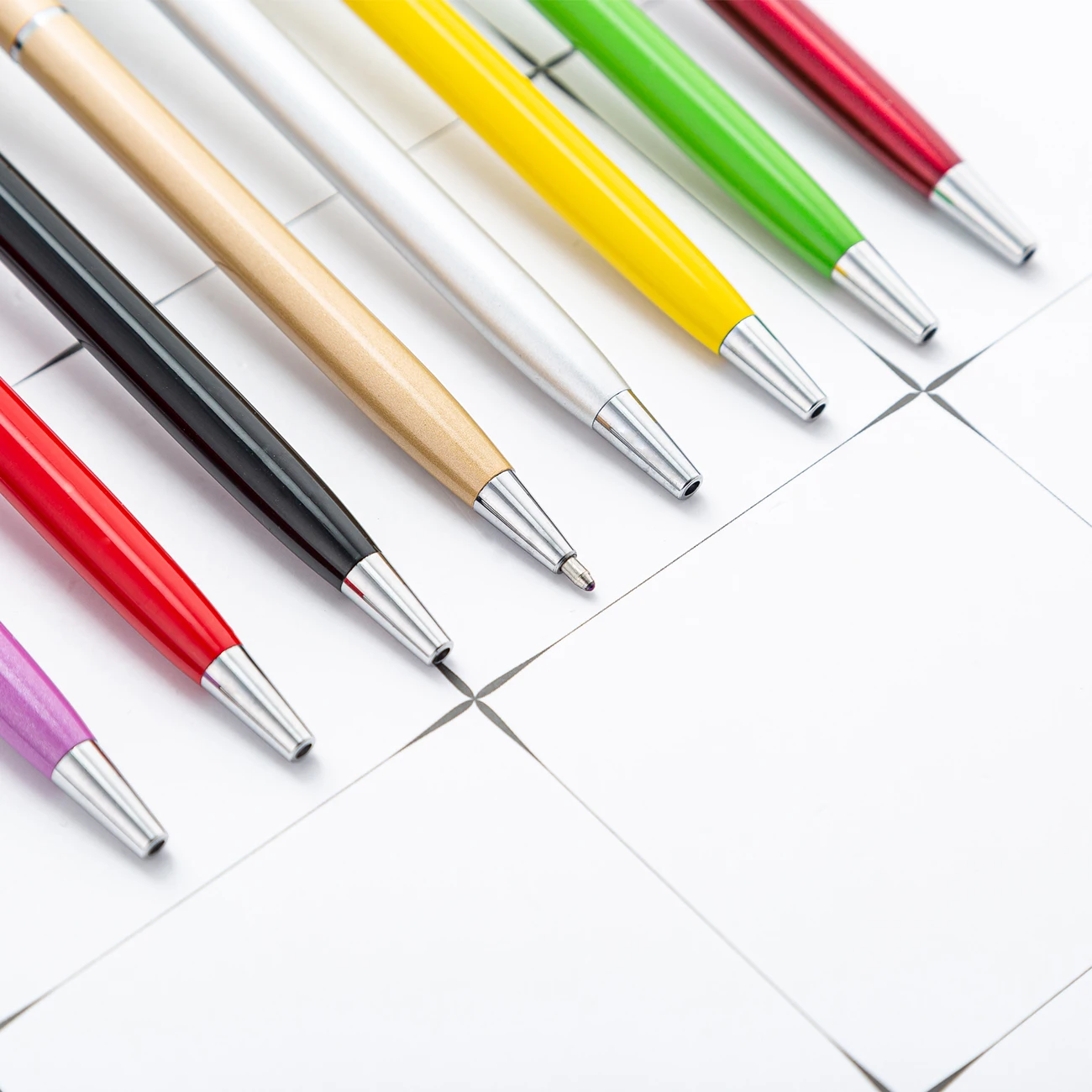 Multifunction Metal Aluminum Touch Screen Ball Point Pen Custom Logo Slim Black Stylus Touch Pen for Phone and Tablet PC