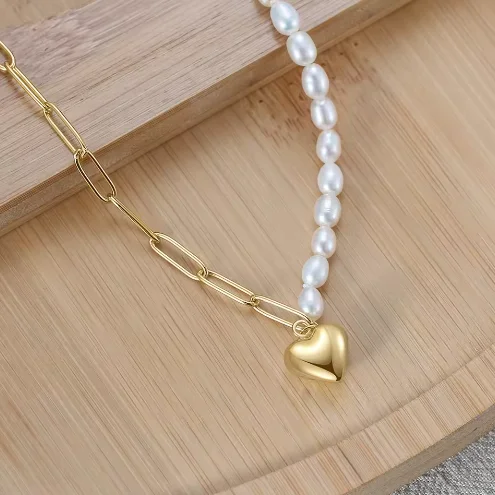 Elegant Natural Pearls Handmade Jewelry for Mature Women Classic Bestselling White Luxury Eco-friendly Pure Pearl Necklace Gift