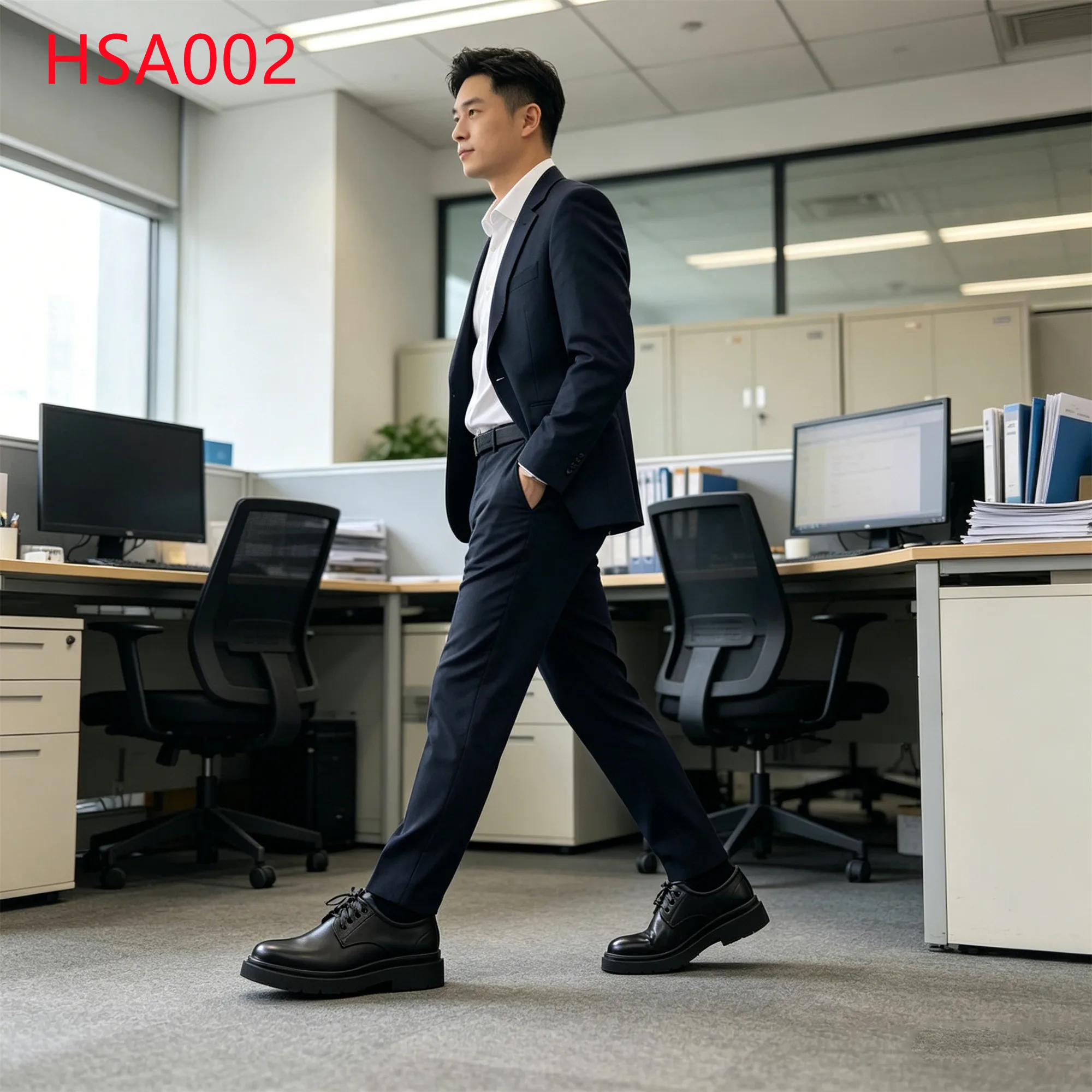 LXG, neue Business-Schuhe für Geschäftsreisen im Jahr 2026 – durchdacht gestaltet; traditionelle Details; geruchsneutrale Vollleder-Büroschuhe HSA002