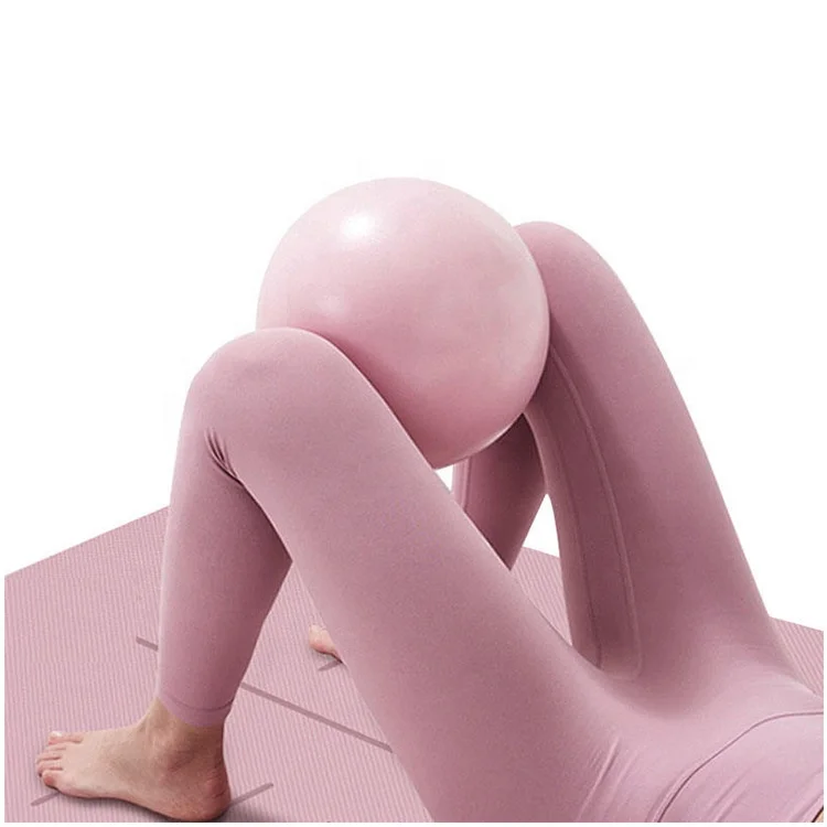 25cm Mini 9 Inch PVC Yoga Ball for Home Workout Core Fitness Birthing Therapy Pilates Exercise