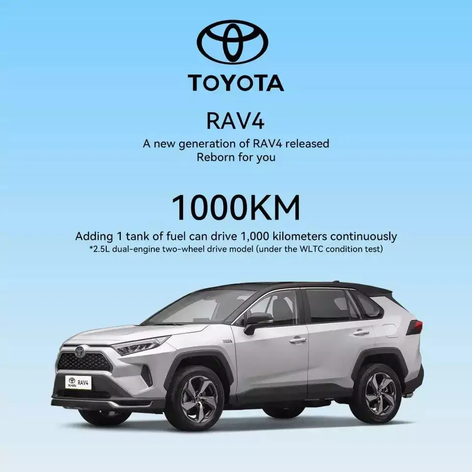 2024 Deposit HOT SALES Cars Cheap T-oyota R Av4 New Energy Vehicles T-oyota  R-av4 Used Cars