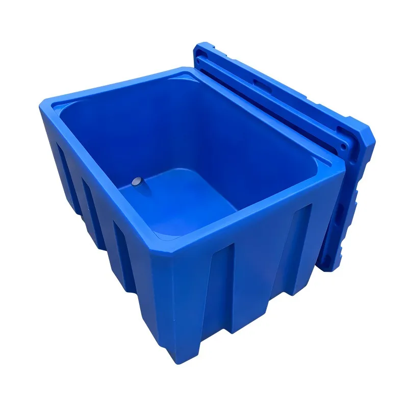Multifunctional 500L Large Capacity Insulated Fish Cooler Pallet Container Box for Food Cans Storage