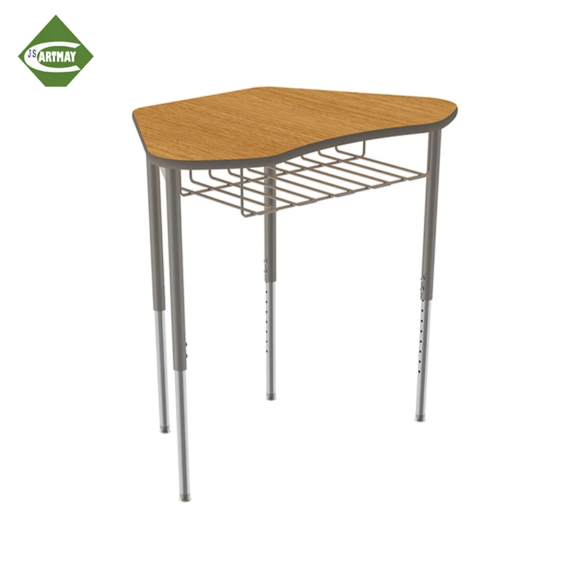 Modern Mdf Large Library Privacy Shields Student Desk Table And Chair