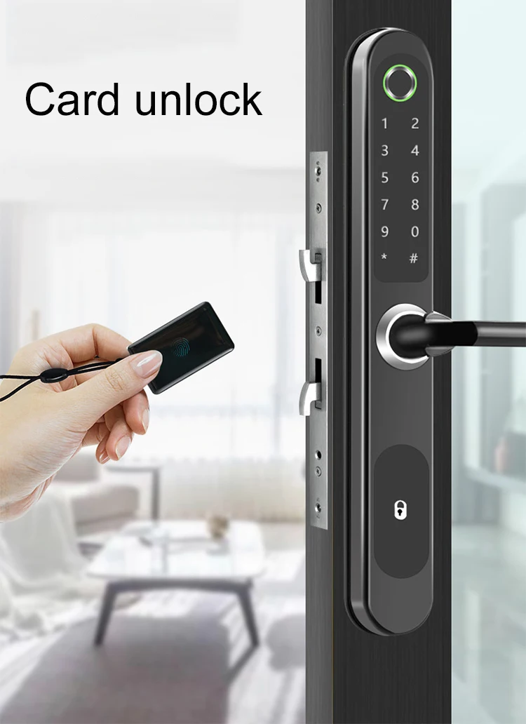 Tuya Tuya App Bluetooth Smart Biometric Lock With Fingerprint Deadbolt