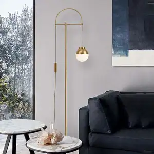 Zeal Lighting Standing Reading Lamps Bedroom Sofa Nordic Metal Arch Floor Lamp for Living Room Decor