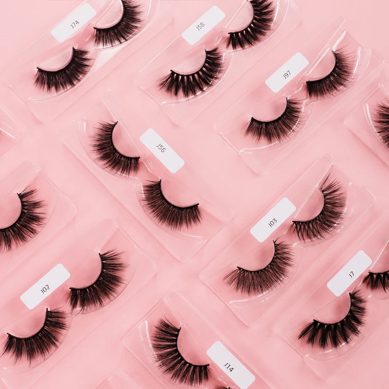 Оптовая продажа с фабрики искусственные норковые накладные ресницы шелковые ресницы 3D шелковые ресницы