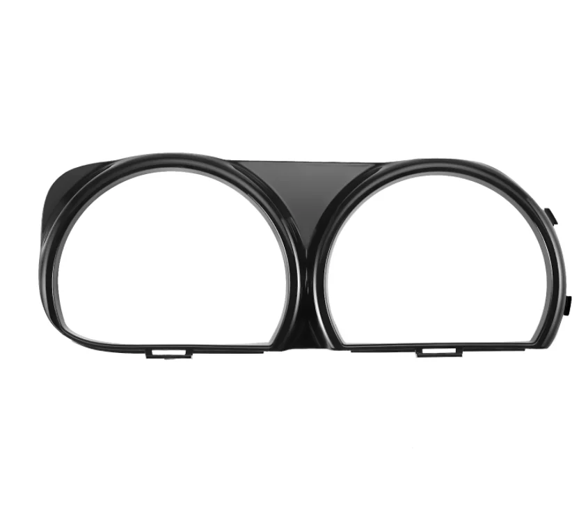 Pair Black Headlight Bezels For 2015-2021 Dodge Challenger – Direct Fit