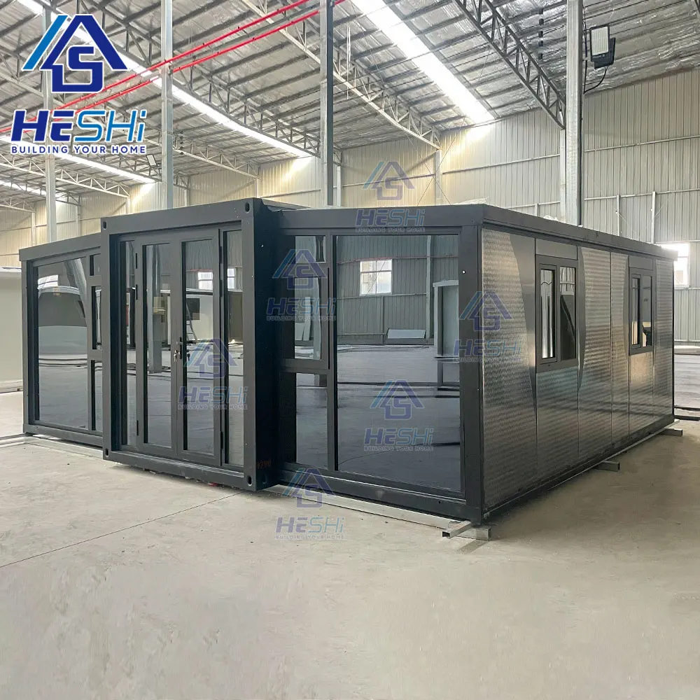 Waterproof Prefabricated 20Ft 40Ft Container Expandable House Bathroom ...